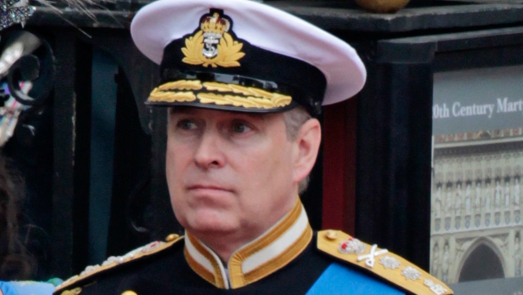 Britský princ Andrew.