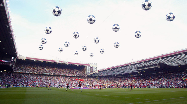Az Old Trafford a 2003-as BL döntő alkalmával /Fotó:AFP