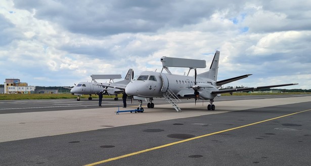 Dwa polskie samoloty Saab 340B AEW to polskie oczy i uszy. Samoloty dają nam możliwości, których jeszcze nigdy nie posiadaliśmy.