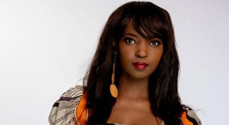 Kenyan actress Shirleen Wangari