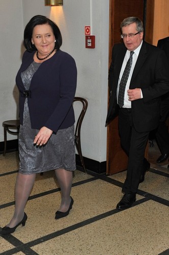 Anna i Bronisław Komorowscy