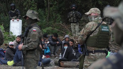 Sytuacja na granicy Polska-Białoruś.