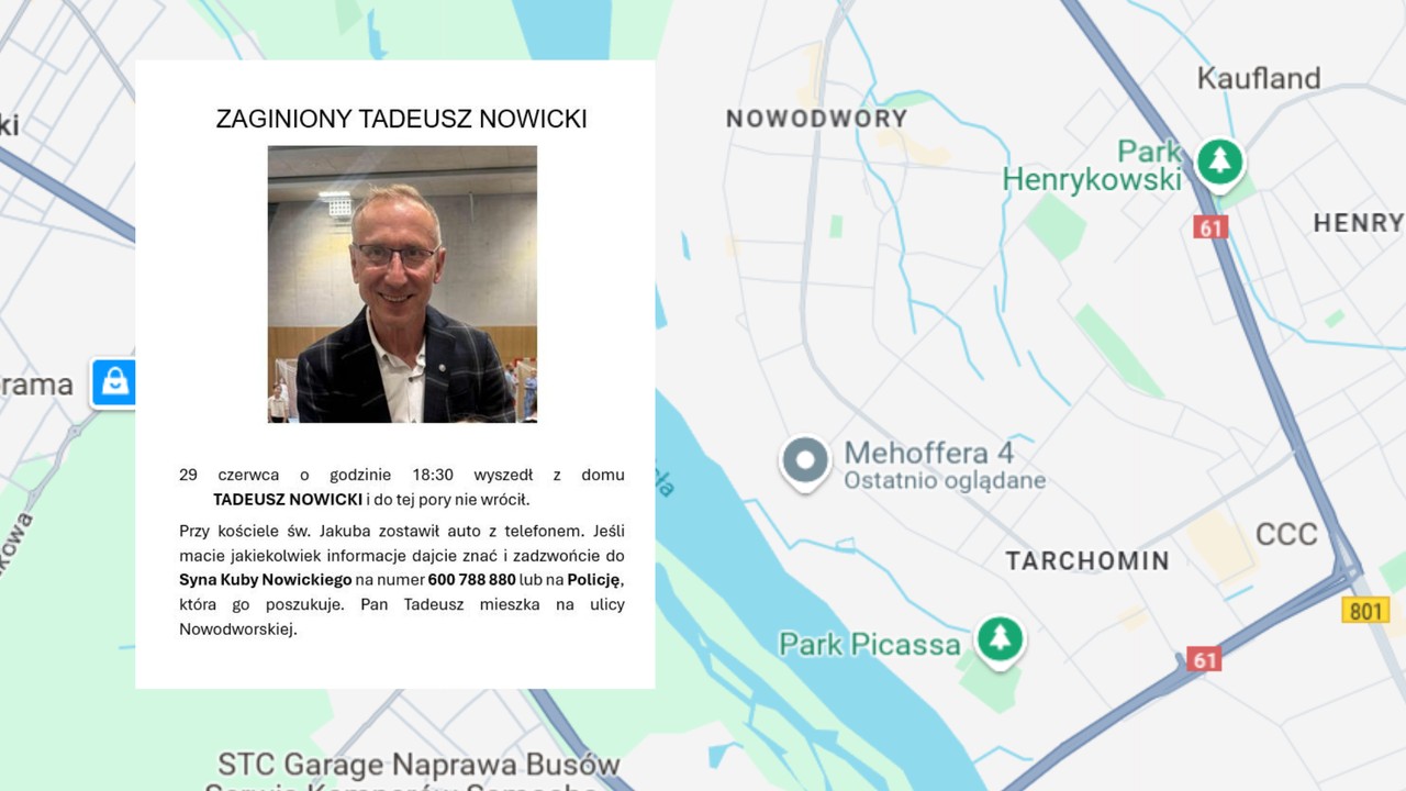 Zaginął prezes Integracyjnego Klubu Sportowego AWF. Może potrzebować pomocy medycznej
