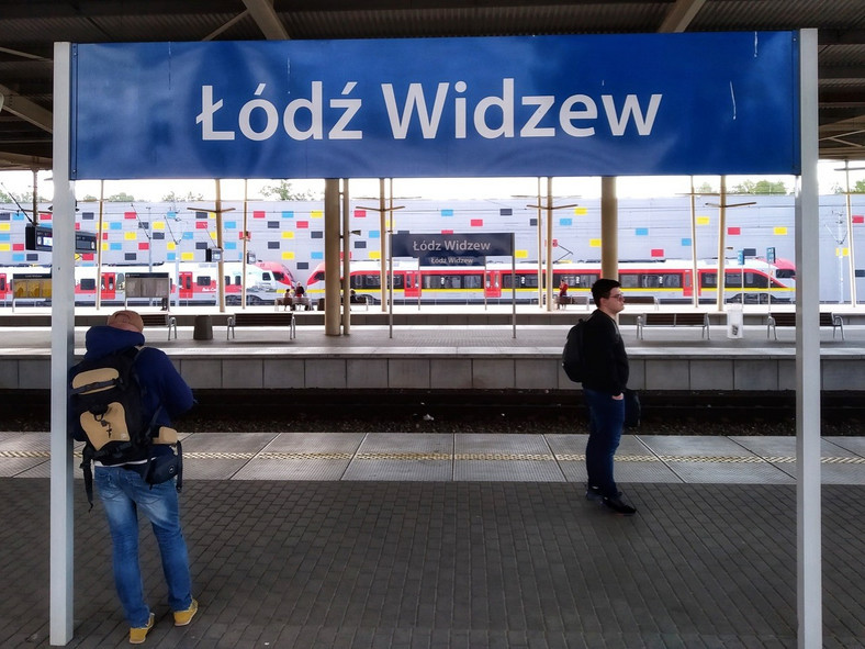 Dworzec kolejowy w Łodzi
