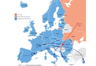 Serbia bramą Rosji do Europy. Turyści wykorzystują lukę, by dotrzeć na Zachód [MAPA]