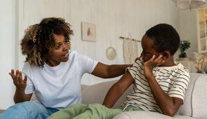 Black mother and son [Parents]