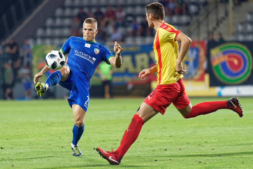 Pilka nozna. Ekstraklasa. Wisla Plock - Miedz Legnica. 15.09.2018