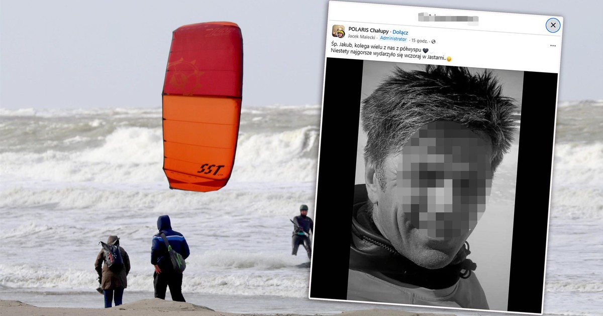 To była jego wielka pasja. Jakub zginął podczas sztormu w Jastarni