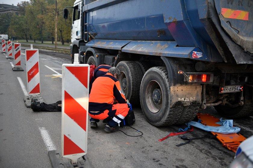 Łódź. Śmiertelny wypadek na budowie trasy WZ