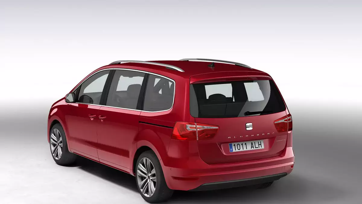 Seat Alhambra 4x4 – więcej napędzanych kół oznacza mniej miejsca wewnątrz