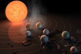 Historyczne odkrycie astronomów i NASA: 7 planet wielkości Ziemi wokół jednej gwiazdy. Tam może być życie