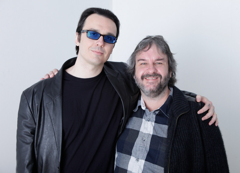 Damien Echols i Peter Jackson. Reżyser pomagał w uwolnieniu "Trójki z West Memphis"