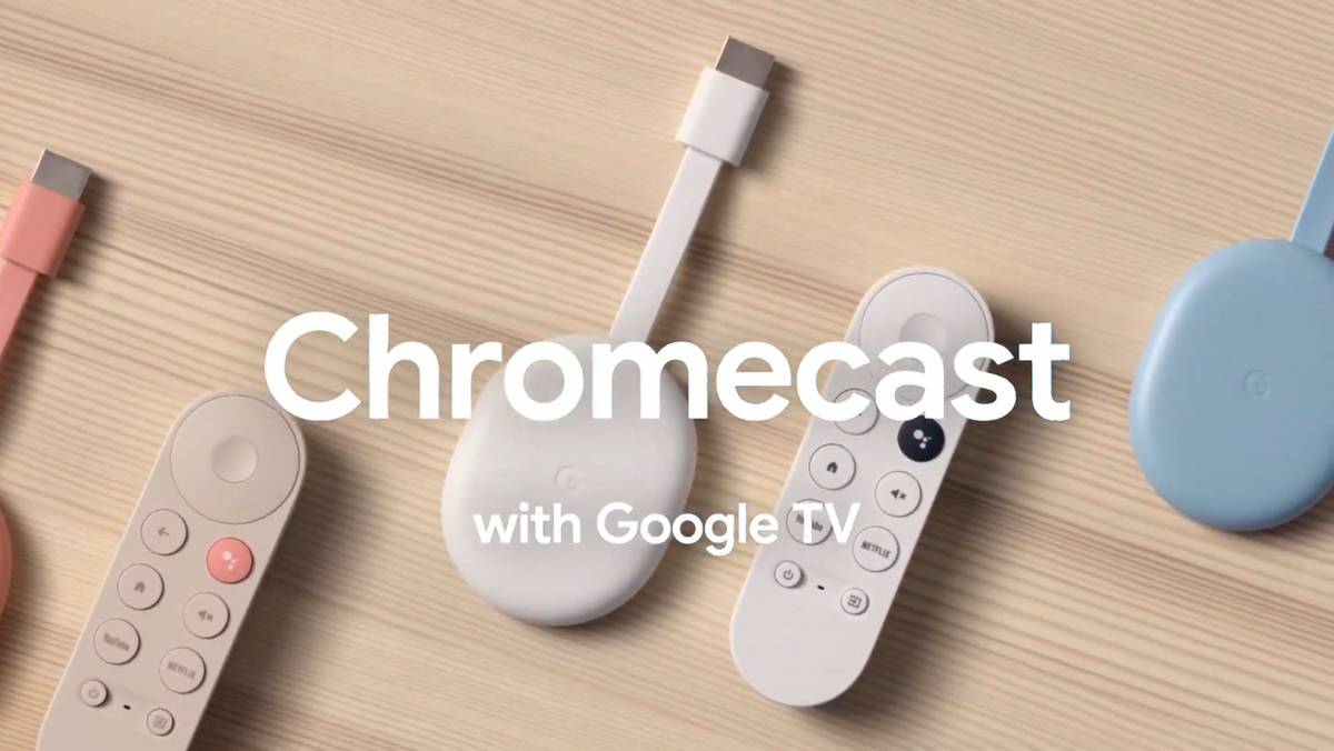 Chromecast z Google TV