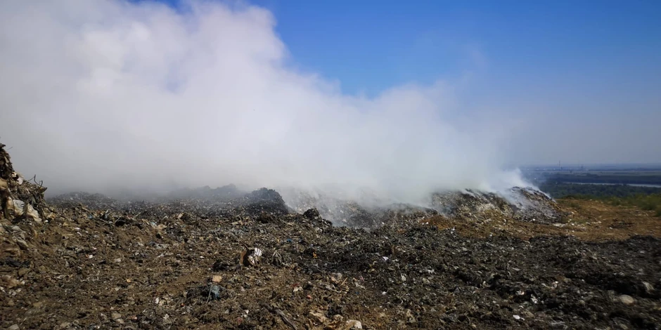 Požar na deponiji Vinča