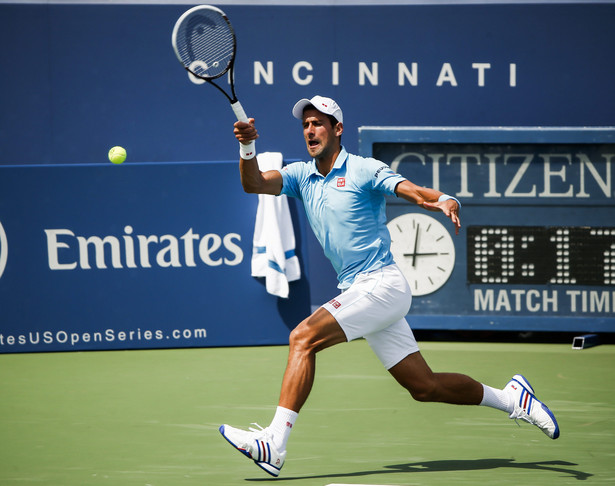 Porażka Djokovicia w Cincinnati. Federer gra dalej