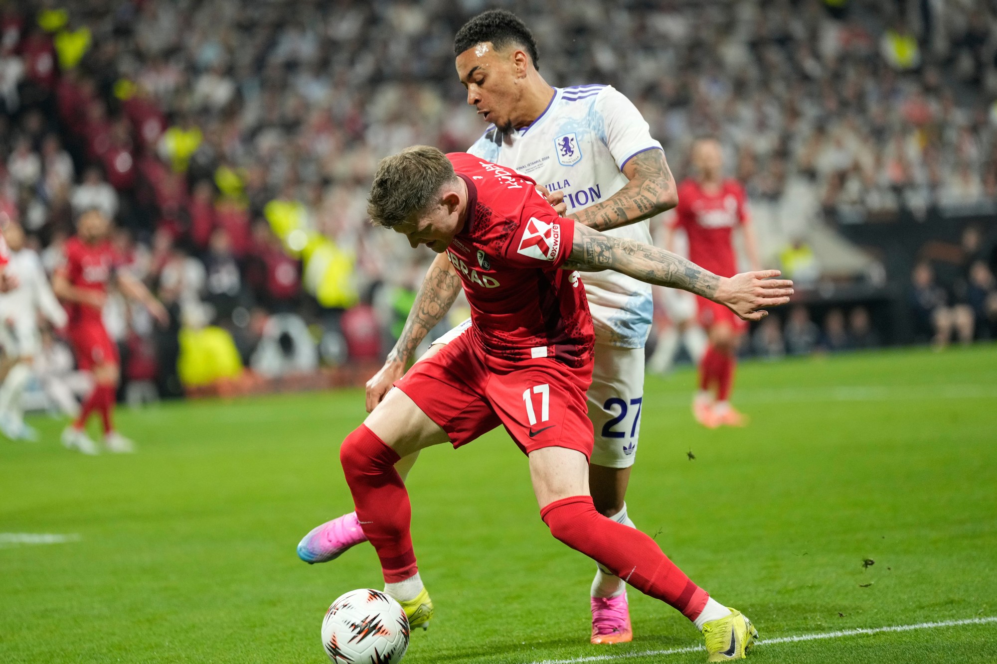 Finále Európskej ligy 2026: SC Freiburg - Aston Villa FC.
