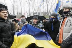 UKRAINE EU PROTESTS
