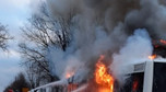 Pożar miejskiego autobusu w Skarżysku – Kamiennej