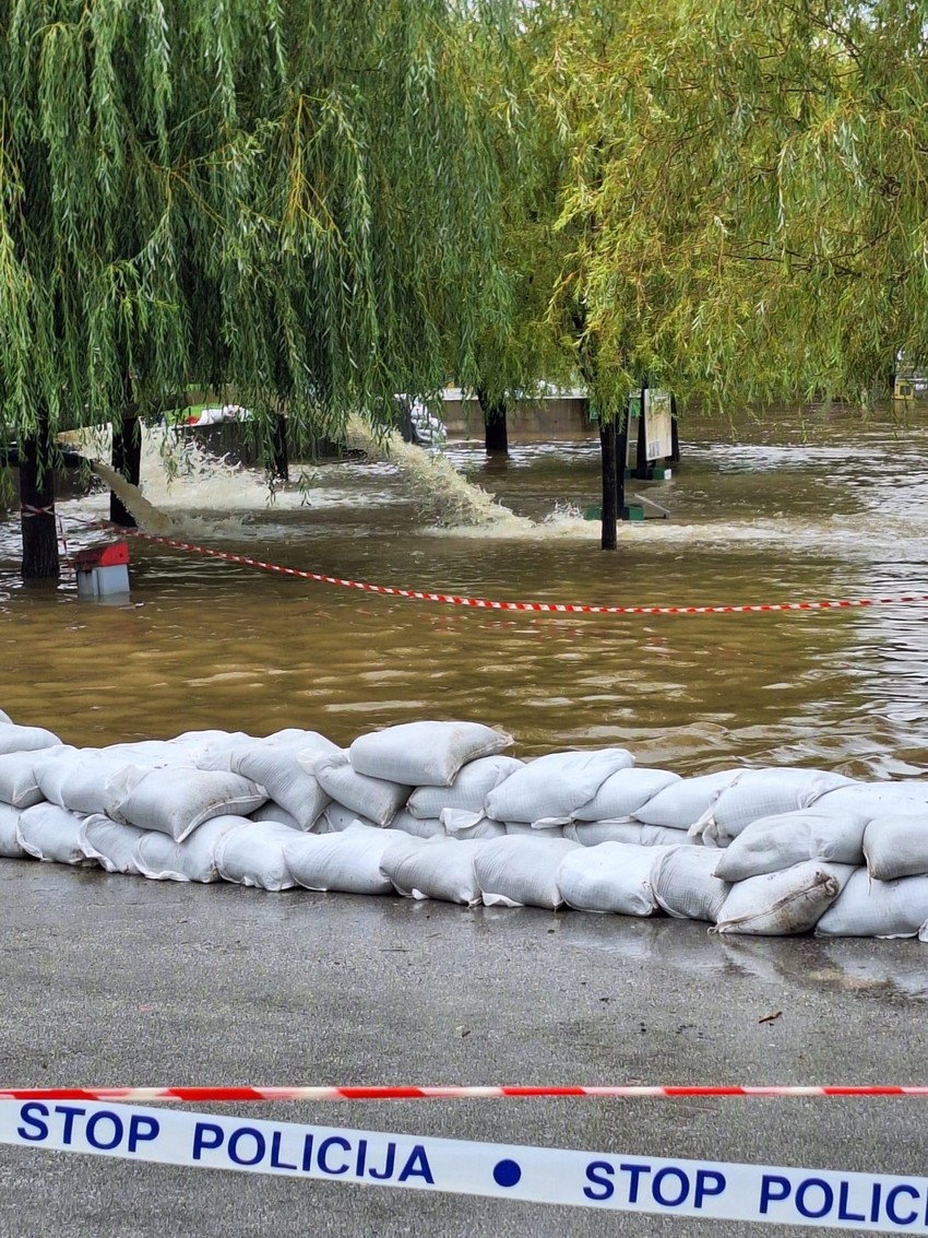 Poplave u Hrvatskoj - Mursko Središće 6. avgusta