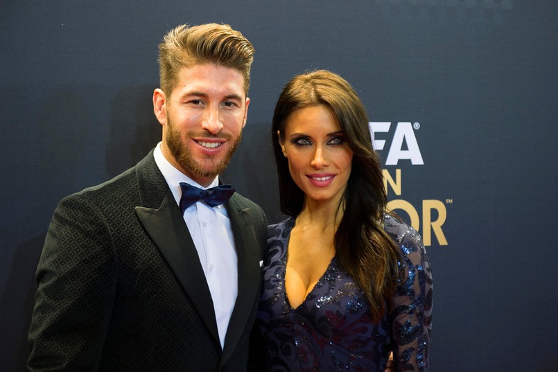 Sergio Ramos ze swoją dziewczyną Pilar Rubio