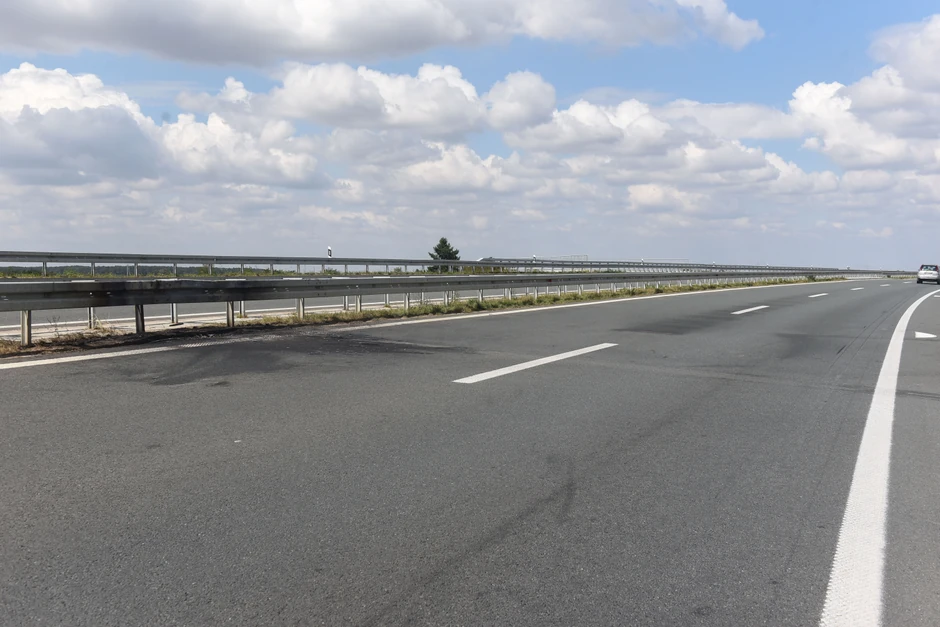 Mesto nesreće na autoput "Miloš Veliki"