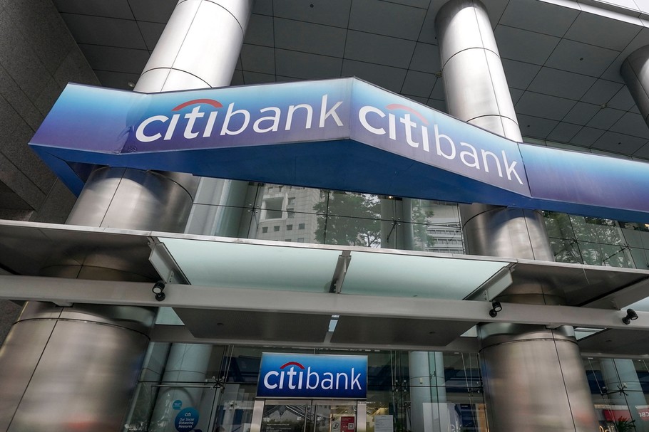 Oddział Citibanku w Singapurze. Bank ogłosił plany likwidacji bankowości detalicznej w 13 krajach