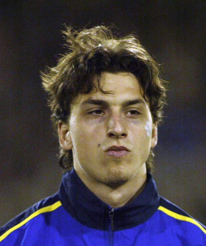 Zlatan Ibrahimovic (ur. trzeciego października 1981), rok 2004