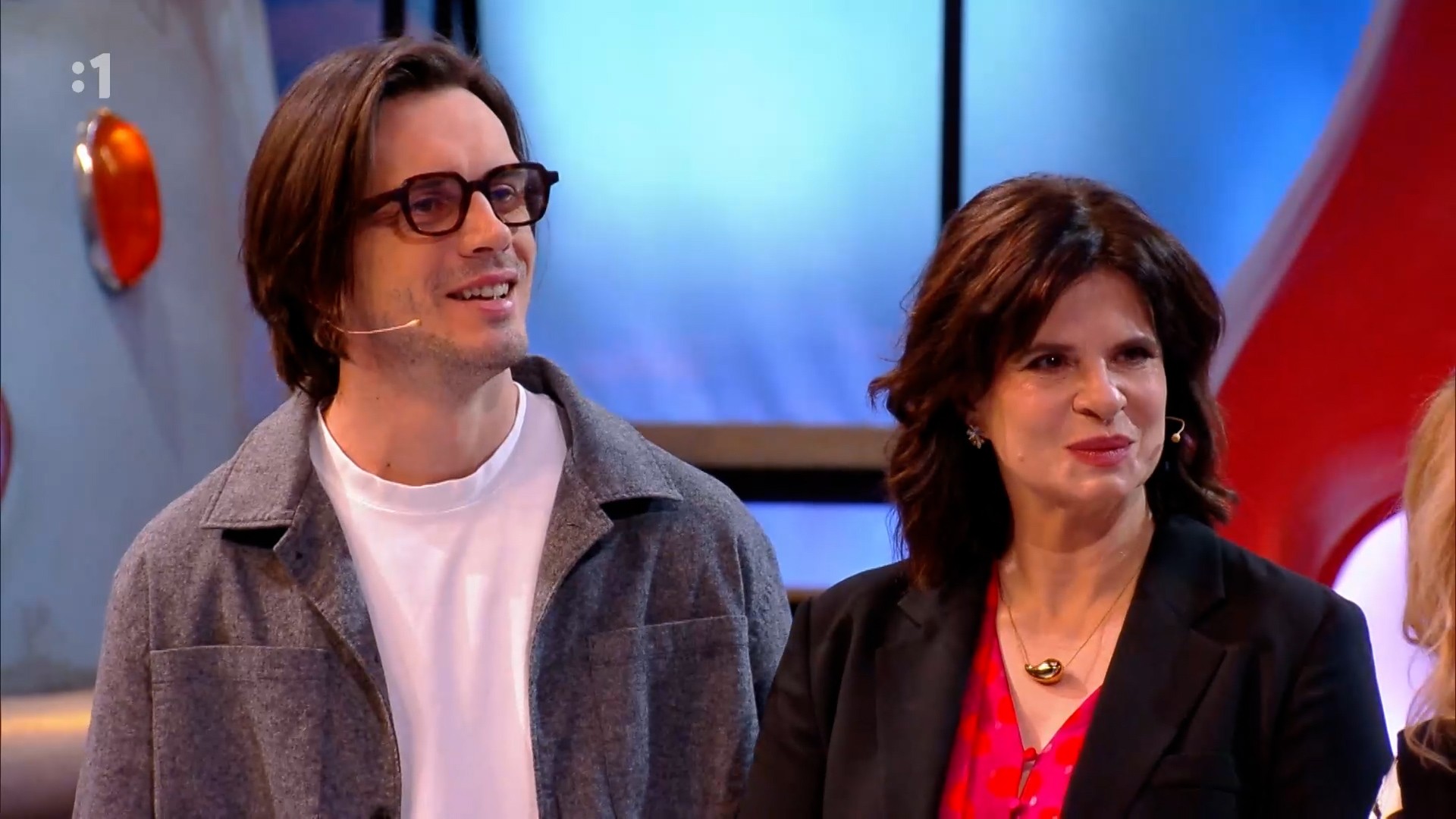 Šou STVR Na správnej ceste: Daniel Žulčák a Zuzana Fialová.