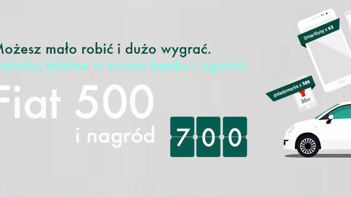 Plus organizuje konkurs. Do wygrania smartfony, słuchawki i Fiat 500