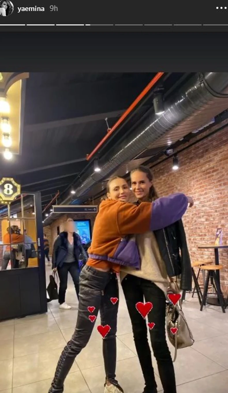 Emina Jahović sa snajkom Dušicom