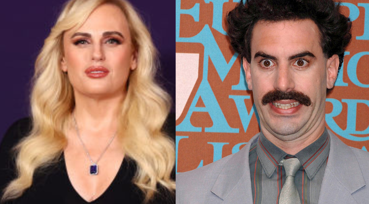 Rebel Wilson és Sacha Baron Cohen