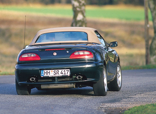 Rover MGF dla fanów angielskich roadsterów