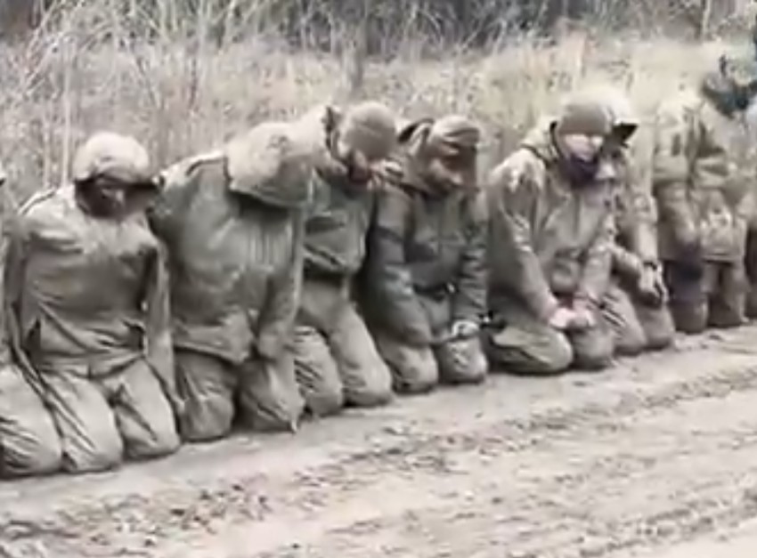 Zarobljeni Rusi u Kursku