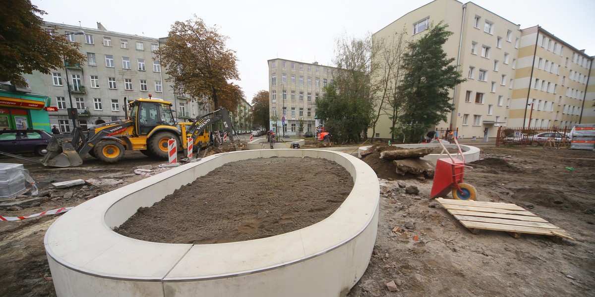 Stare Polesie. Remont ulicy Strzelców Kaniowskich, Pogonowskiego i Lipowej. Zielone Polesie to ulice ogrody i parki kieszonkowe