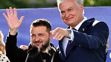 Zełenski wystąpił w Wilnie. Wskazał obustronną korzyść z wejścia Ukrainy do NATO