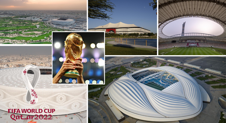 All eight stadiums at the 2022 FIFA World Cup Qatar