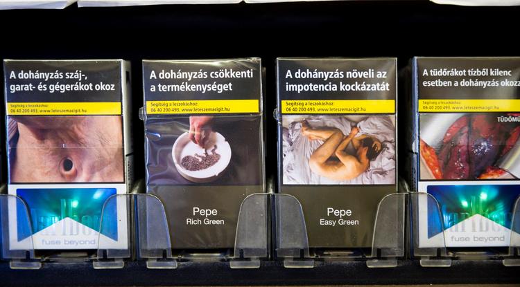 Nincsenek védjegyek, grafikai szimbólumok és képi megjelenítések, a gyártók cigarettamárkái 2018. május 20-át követően már csak egységes csomagolásban jelenhetnek meg