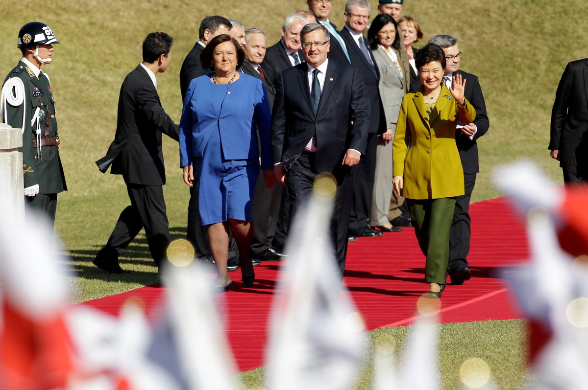 Prezydent Bronisław Komorowski w Korei