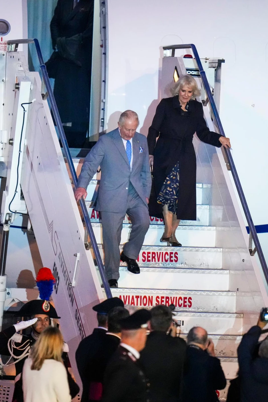 Kralj Čarls i kraljica Kamila u Rimu