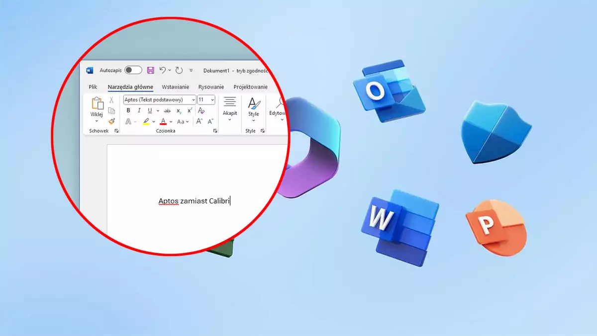 Microsoft zmienił font w pakiecie Office