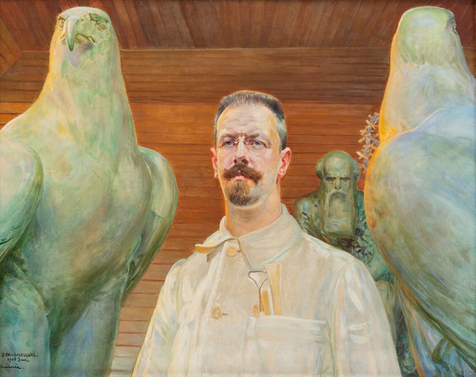 Jacek Malczewski - "Portret rzeźbiarza Tadeusza Błotnickiego" (1916). Estymacja: 1,4-2 mln zł