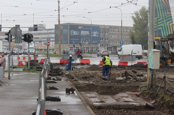 Remont skrzyżowania Hallera i Grabiszyńskiej