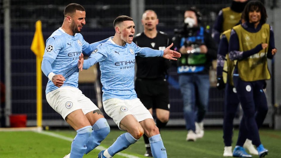 Kyle Walker i Phil Foden