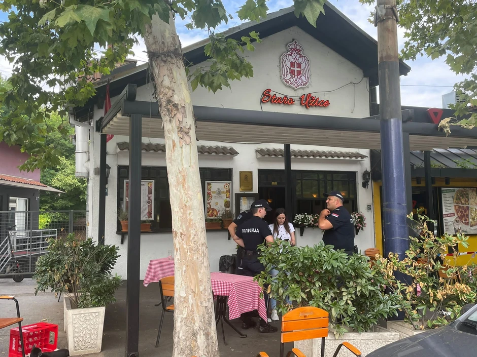 Fotografije sa mesta pucnjave ispred poznatog restorana u Beogradu