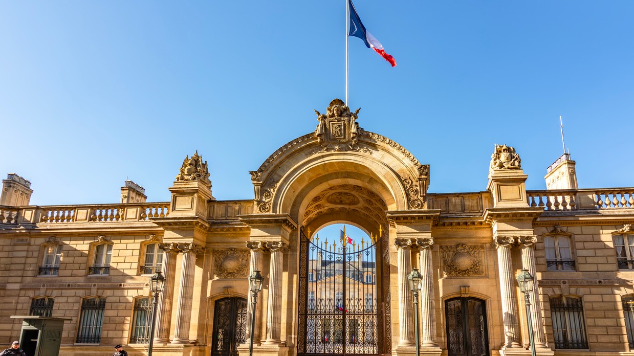 V Elyzejskom paláci zasahovala polícia. (ilustračné foto)