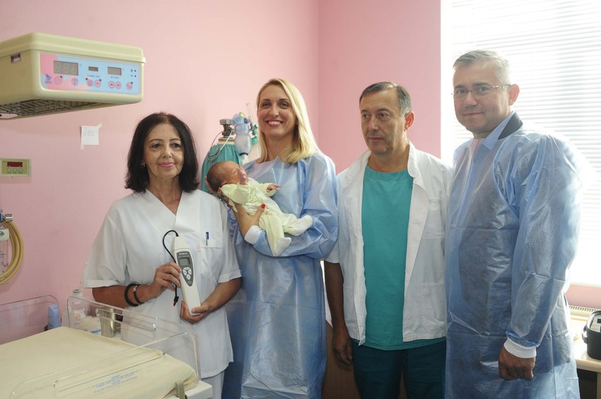 Prvi skrining sluha u Gračanici: Beba Magdalena odlično čuje