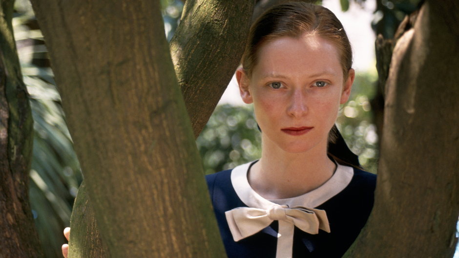 Tilda Swinton w 1990 r.