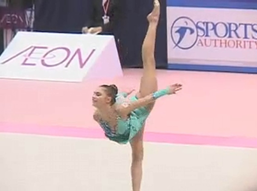 Alina Kabajeva iz vremena kada je nastupala na takmičenjima