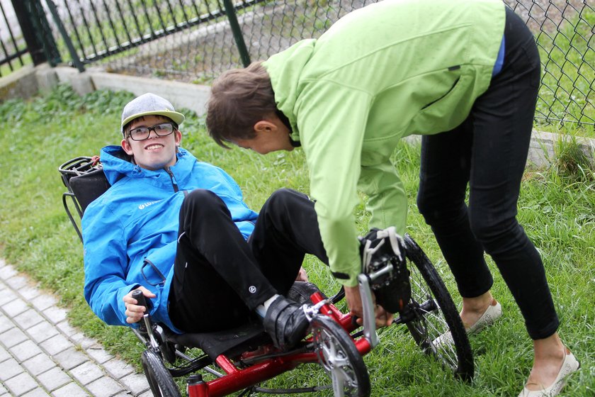 Szymon w wieku 12 lat miał poważny wypadek na skoczni