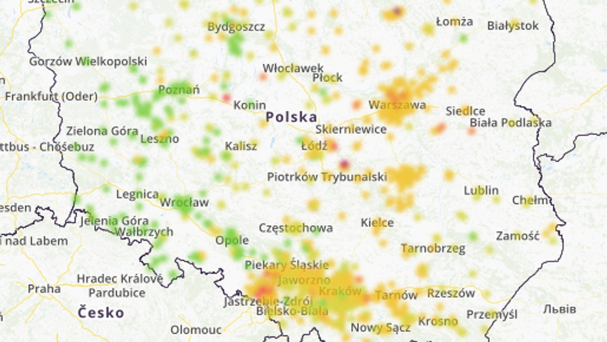 Smog w Polsce - 9 stycznia. Stan, jakość i zanieczyszczenie powietrza